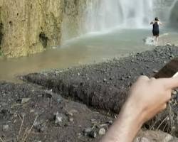 صورة شلالات النافش إب طبيعة